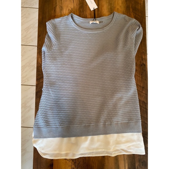 BOGO Calvin Klein layered look sweater NWTS 0X - Picture 6 of 14